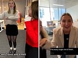 Female office employees' video goes viral with hilarious responses