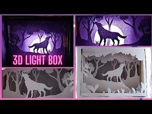 Create Amazing 3D Light Boxes in 30 Minutes or Less