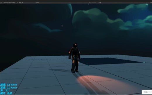 Unity个人练习demo（第一周）摄像机，动作与基本运动