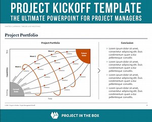 Project Management Kick-off Template | Professional Powerpoint Presentation for Team Collaboration & Planning - Etsy