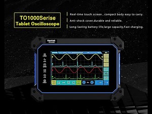 Hantek TO1000 Series multi-function full touch screen oscilloscope is coming!