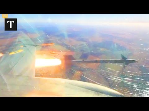 Ukraine's F-16 Jets Shoot Down Russian Missiles