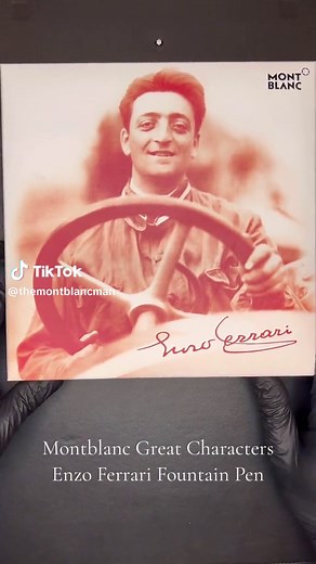 @Montblanc Great Characters Enzo Ferrari Fountain Pen #purple #montblanc #inspirewriting #fountainpen #fountainpens #pen #pens #ink #inked #unboxing #color #art #enzo #ferrari #enzoferrari #car #cars #luxury