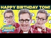 Tom Kenny (Voice of SpongeBob) Talks Fan-Favorite Lines IRL 🎂 Happy Birthday! - SpongeBob