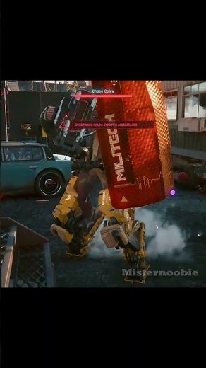 Militech Exoskeleton in Action #cyberpunk #cyberpunk2077