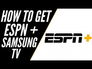 How To Get ESPN Plus on ANY Samsung TV