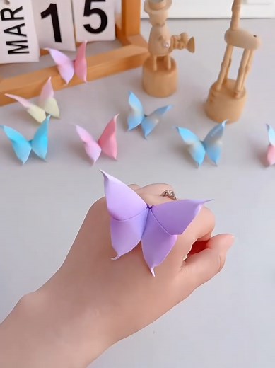 Paper Butterfly No Glue No Tape – Easy Paper Craft for Kids