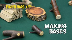 Woodworking With Chris- Making a Base与克里斯一起木工-做底座 树枝雕刻的小物件底座制作
