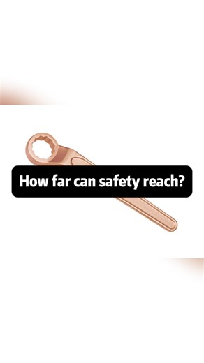 Work safer, reach deeper with our explosion-proof long-neck box wrench—built for confined spaces. #explosionprooftools #industrialwork #foryourpage