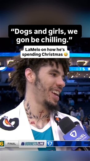 SportsCenter on Instagram: "Happy Holidays from LaMelo 😂"