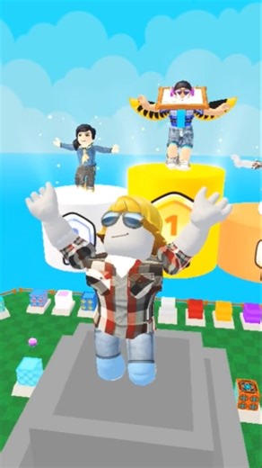 Math Tower Race #shorts #dancehall #dancehallmusic #roblox #funny #trending #trendingshorts #trend