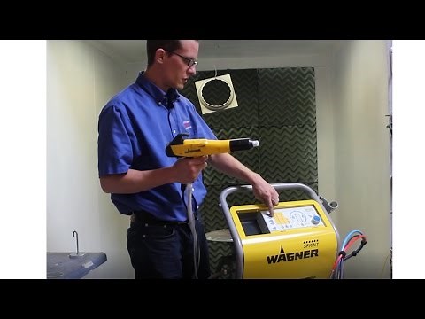 Powder Coating System, Wagner Sprint Training