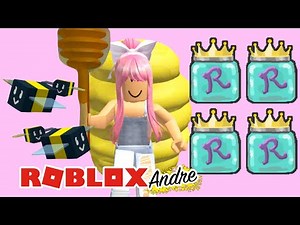 Me pongo envidiosa porque todos tienen mas abejas que yo | Roblox Andre juegos en español