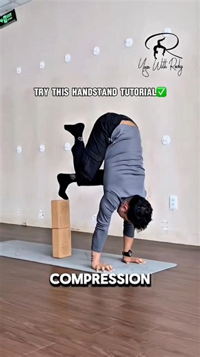 How To Do A Handstand step-by-step #yoga #handstandworkout #calisthenics #viral #video