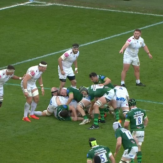 6.6K views · 113 reactions | London Irish Rugby Club powering on to secure a win at the Brentford Community Stadium against Exeter Chiefs ☘️ Catch all the highlights from Round 14 tonight on ITV4 at 7 pm  #GallagherPrem | ITV Rugby | Premiership Rugby | Facebook