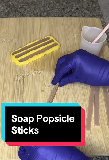 How to Make Cold Process Soap Popsicles