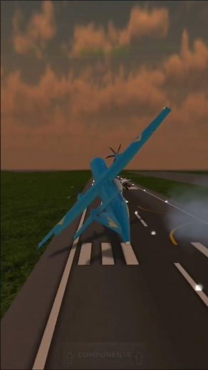 Atr 72 crashes in Hill airport #airplane #aviation #atr72
