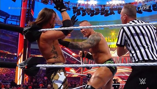 WrestleMania 35: AJ Styles vs Randy Orton