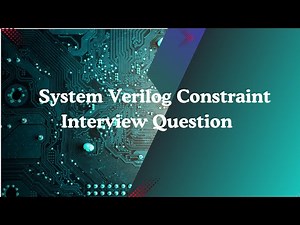System Verilog Interview Questions
