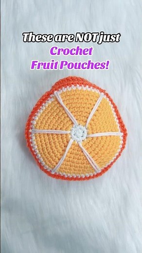 FREE 10-in-1 CROCHET No Sew Foldable FRUIT MARKET BAG Pattern LIVE CAL #crochet