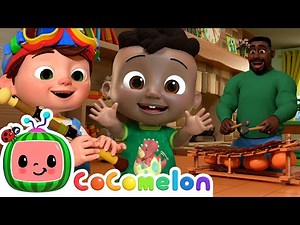 Playing African Instruments! | It's Cody Time 🍉 | CoComelon Songs for Kids & Nursery Rhymes
