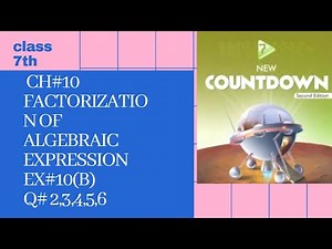 Class 7th chapter 10 exercise 10b question 2,3,4,5,6 new countdown second edition