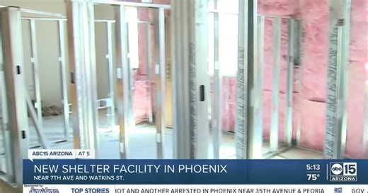 FIRST LOOK: New shelter space for people experiencing homelessness in Phoenix