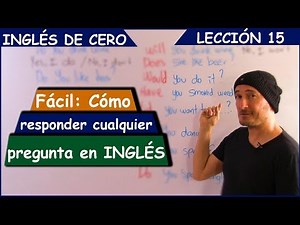 LECCIÓN 15 cómo responder rápidamente cualquier pregunta