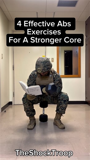 🪖SHOCK⚔️ on Instagram: "🔥 Core Command Circuit 🔥 Your core isn’t just about aesthetics , it’s the engine behind your balance, strength, and stability. This 4-move sequence targets all angles of your core using nothing but a chair and a dumbbell: 1️⃣ Seated Dumbbell Pedals – Build core endurance and coordination with controlled movement. 2️⃣ Chair Kick-Unders – Light up your lower abs and improve leg control and flexibility. 3️⃣ Lateral Chair Hops – Boost stability and reactive core strength a