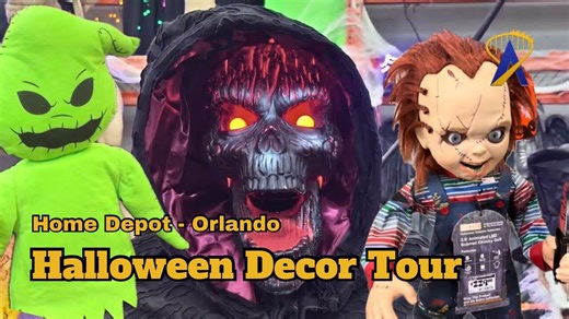 Home Depot Halloween Decoration Tour