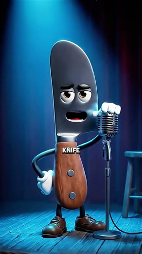 The secret life of the most useless utensil 🥺 #3danimation #comedy #animation #funny