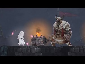 ENDER LILIES: Quietus of the Knights - Gerrod, the Elder Warrior Boss Fight (PC)