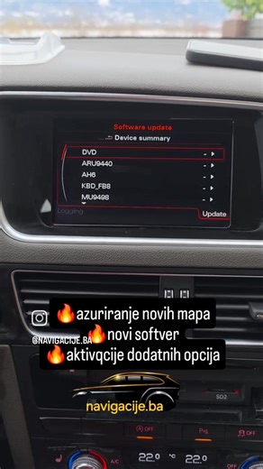🔥audi Q5 🔥azuriranje novih mapa 🔥novi softver 🔥aktivacija dodatnih opcija | navigacije.ba