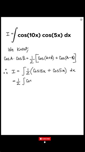 Simple Trigonometric Integral Example