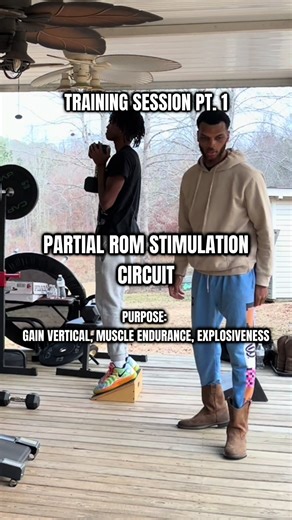 Partial ROM Stimulation Circuit- Exercise with me ONLINE for ONLY 5$/Monthly - Link in bio #fyp #courtstraining #training #sports #basketball