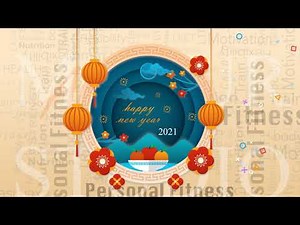 Happy New Year Motion graphics Animation