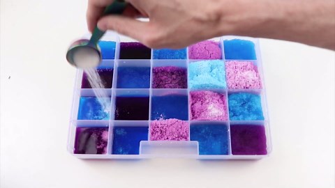 Mixing Slime With Instant Snow! DIY Cloud Slime Tutorial! Oddly Satisfying Slime ASMR! #3