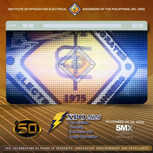 The Golden Celebration Awaits! ✨ 𝐄𝐕𝐎 𝐗 𝐂𝐇𝐀𝐑𝐆𝐄 & 𝐄𝐕𝐎 𝐗 𝐓𝐄𝐑𝐑𝐀 is thrilled to invite you to be part of the most significant event in the electrical industry in the country: the IIEE 3E XPO 2025! This four-day event is more than just an exhibition—it's the culmination of the IIEE's 50th Annual National Convention, marking half a century of excellence and innovation. Join us for this electrical celebration you simply cannot afford to miss! ⚡️ #IIEE #IIEE50th #3EXPO2025 | IIEE 3E XP