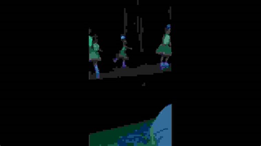 Little girl falls off stage during dance in Buenos Aires, Argentina