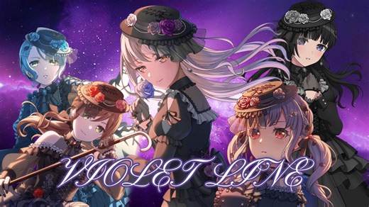 VIOLET LINE-Roselia -FULL Ver.(中日歌詞)