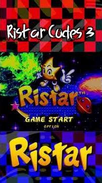 Ristar Codes/ Wave 3 #genesis #sega #nso #switch #nintendoswitch #retrogaming #cheatcode #code