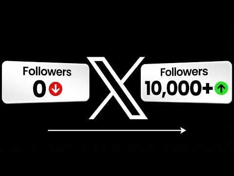 How to Grow Followers on X in 2026