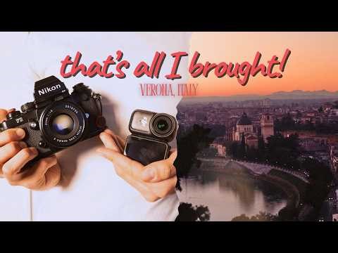I traveled to Italy and only brought these two cameras