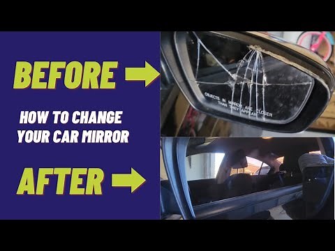 How to replace a car mirror | Kia Forte | DIY