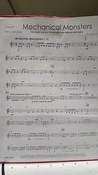 Mechanical monsters by Randall d standrige, Bb clarinet