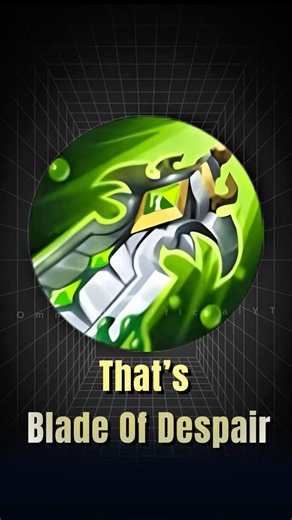 MOBA GUIDE - Blade of Despair Guide #mobalegends5v5 #moba5v5english #moba5v5pippin #viral #shorts