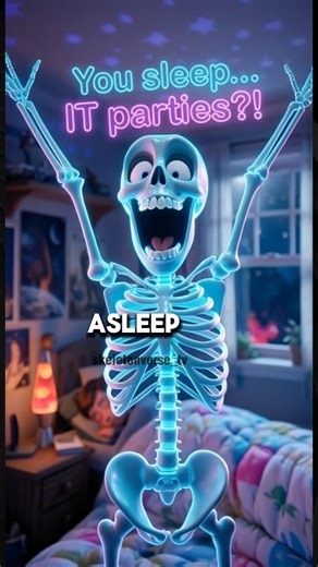 Your Skeleton Throws a Secret Party Every Night! 🦴✨ (Pixar‑Style Comedy)
