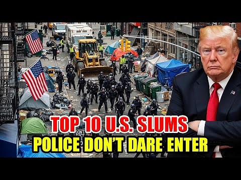 Inside the 10 Most Dangerous Slums in America – Even Police Don't Dare to Step In!