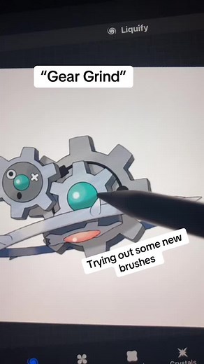 Pokemon-Inspired Digital Art Drawing Tutorial