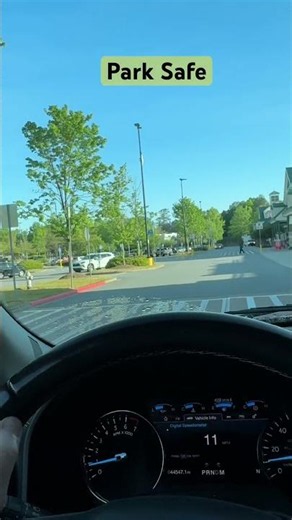 Parking Lot Safety: parking position for maximum safety